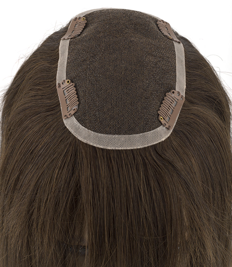 Hair Topper - #2 Dark Brown