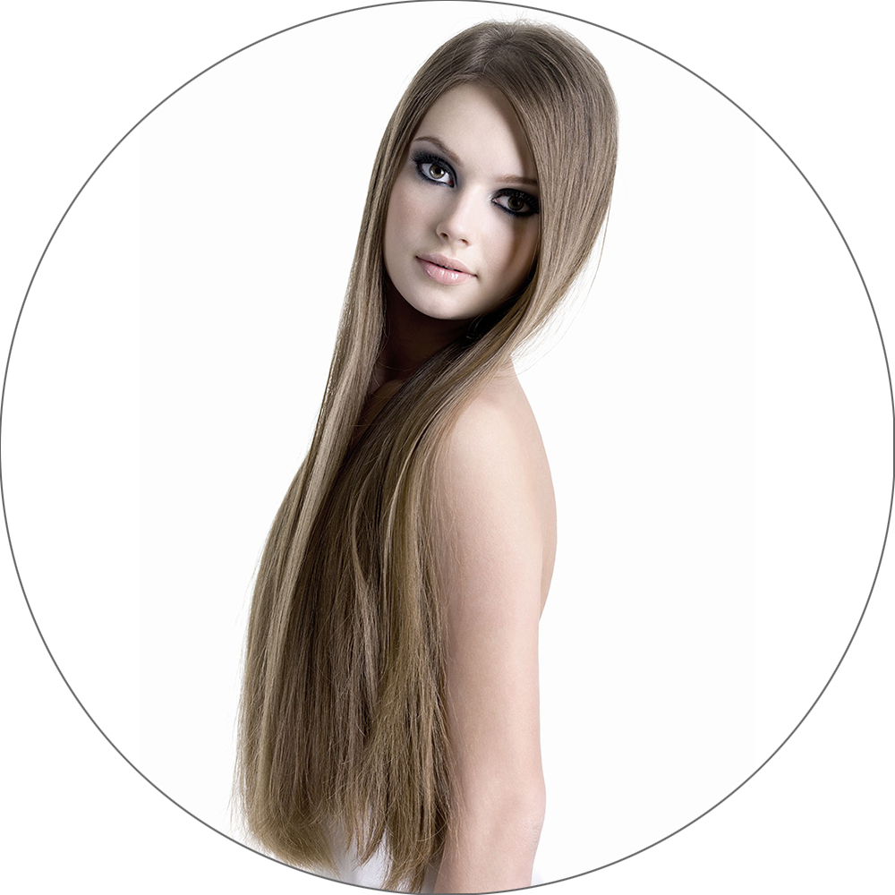 Ring hair - #10 Ljusbrun
